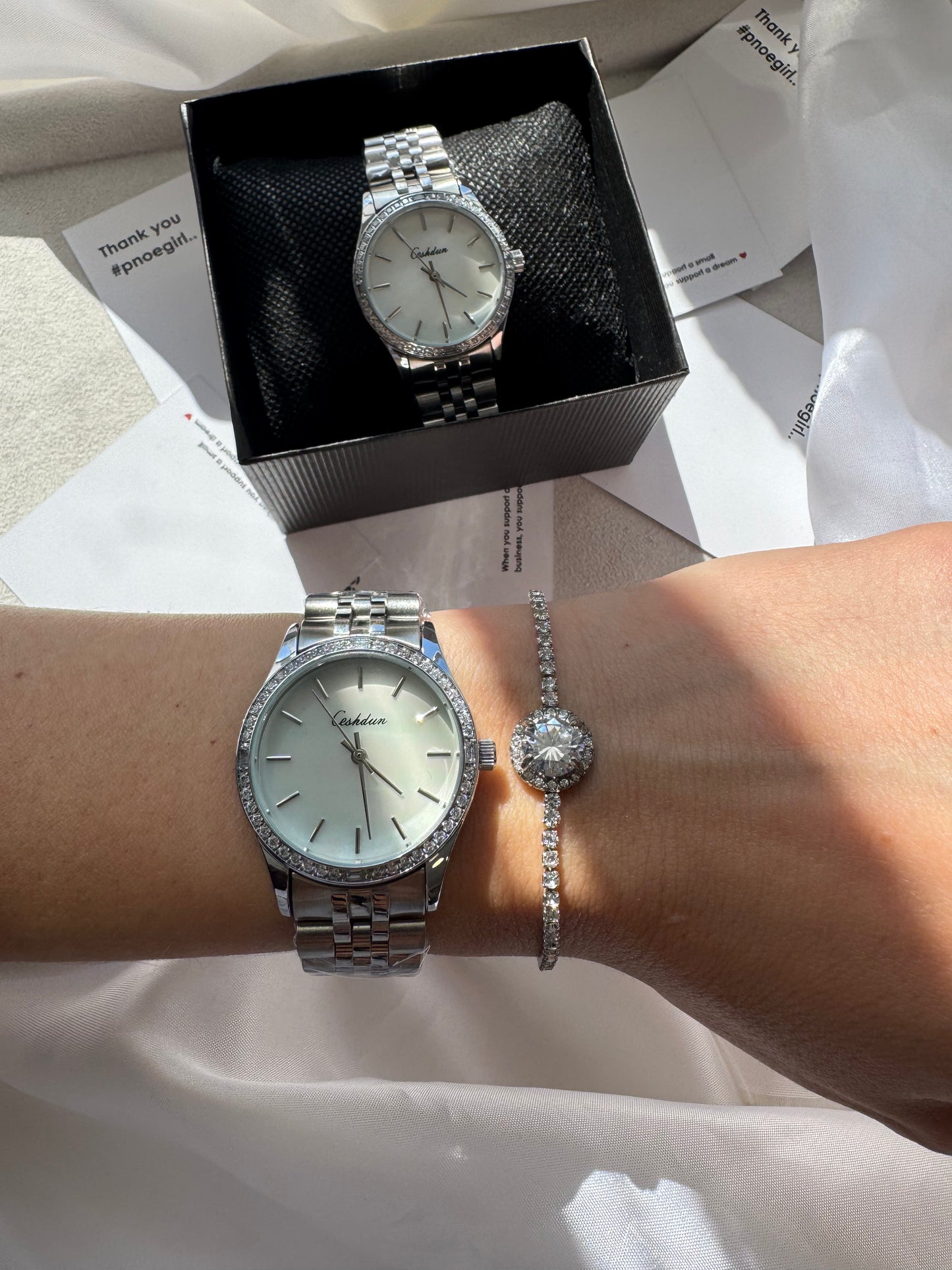 PARIS PURETÉ – Αδιάβροχο Premium Ρολόι Stainless Steel