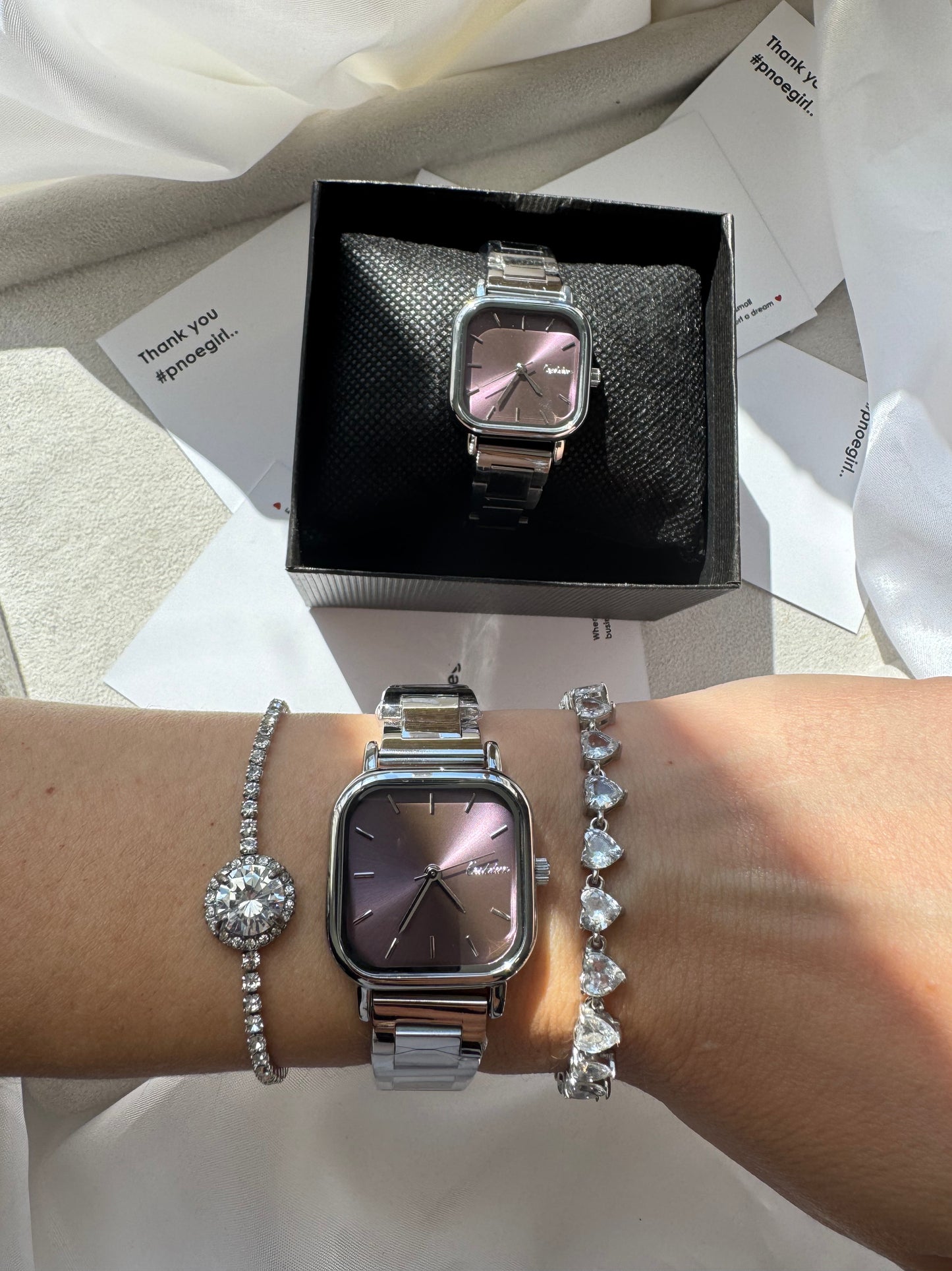 PARIS GRÂCE – Αδιάβροχο Premium Ρολόι Stainless Steel
