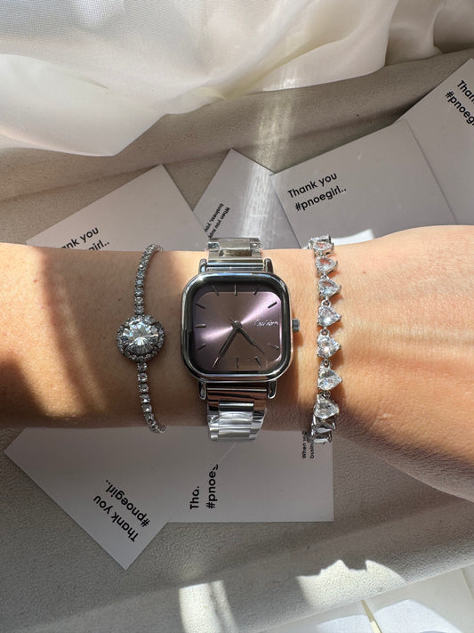 PARIS GRÂCE – Αδιάβροχο Premium Ρολόι Stainless Steel
