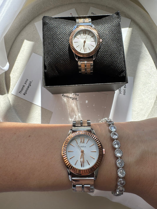 PARIS ROSE LUXE – Αδιάβροχο Premium Ρολόι Stainless Steel