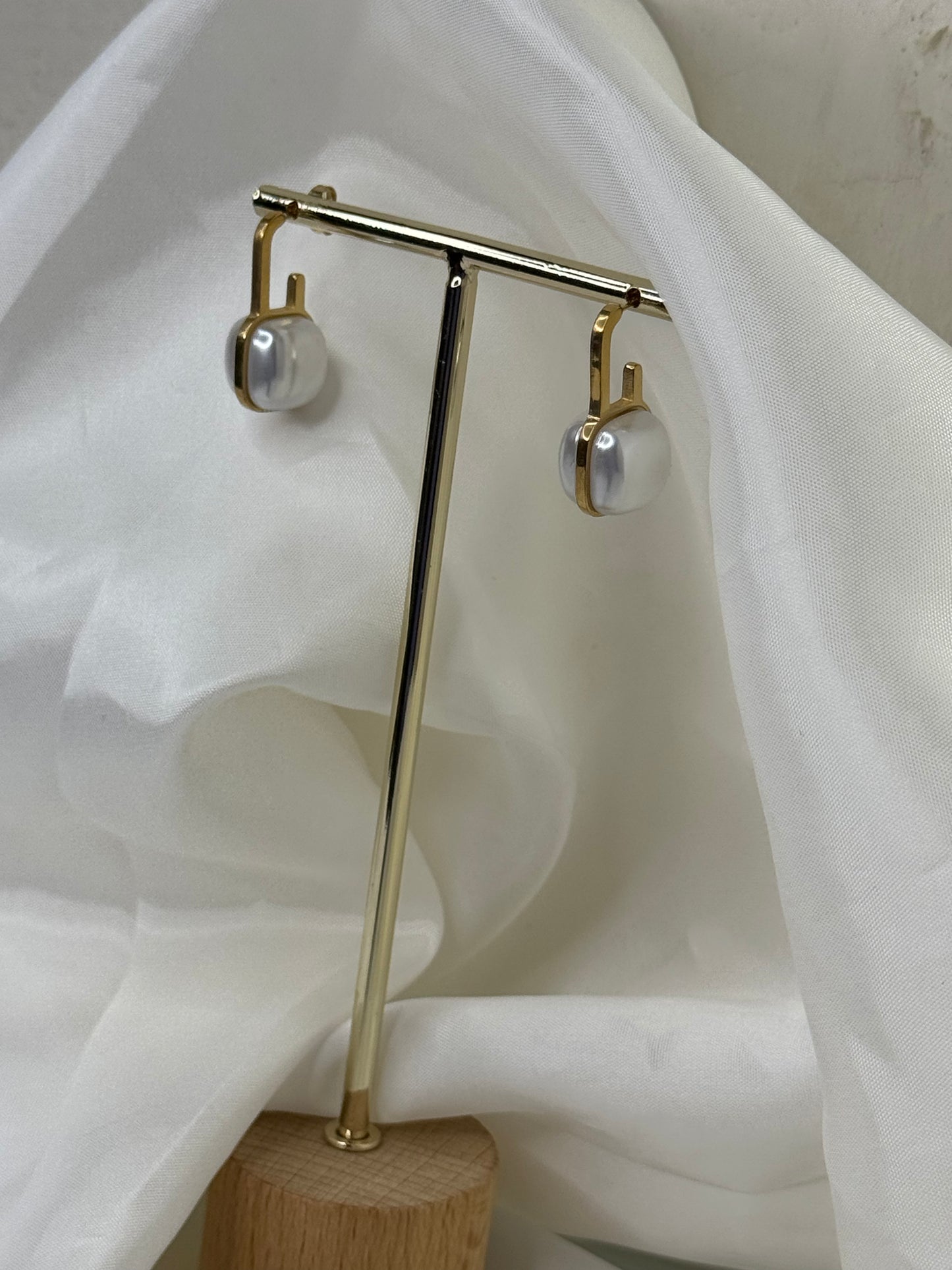 Pearl Essence - σκουλαρίκια stainless steel