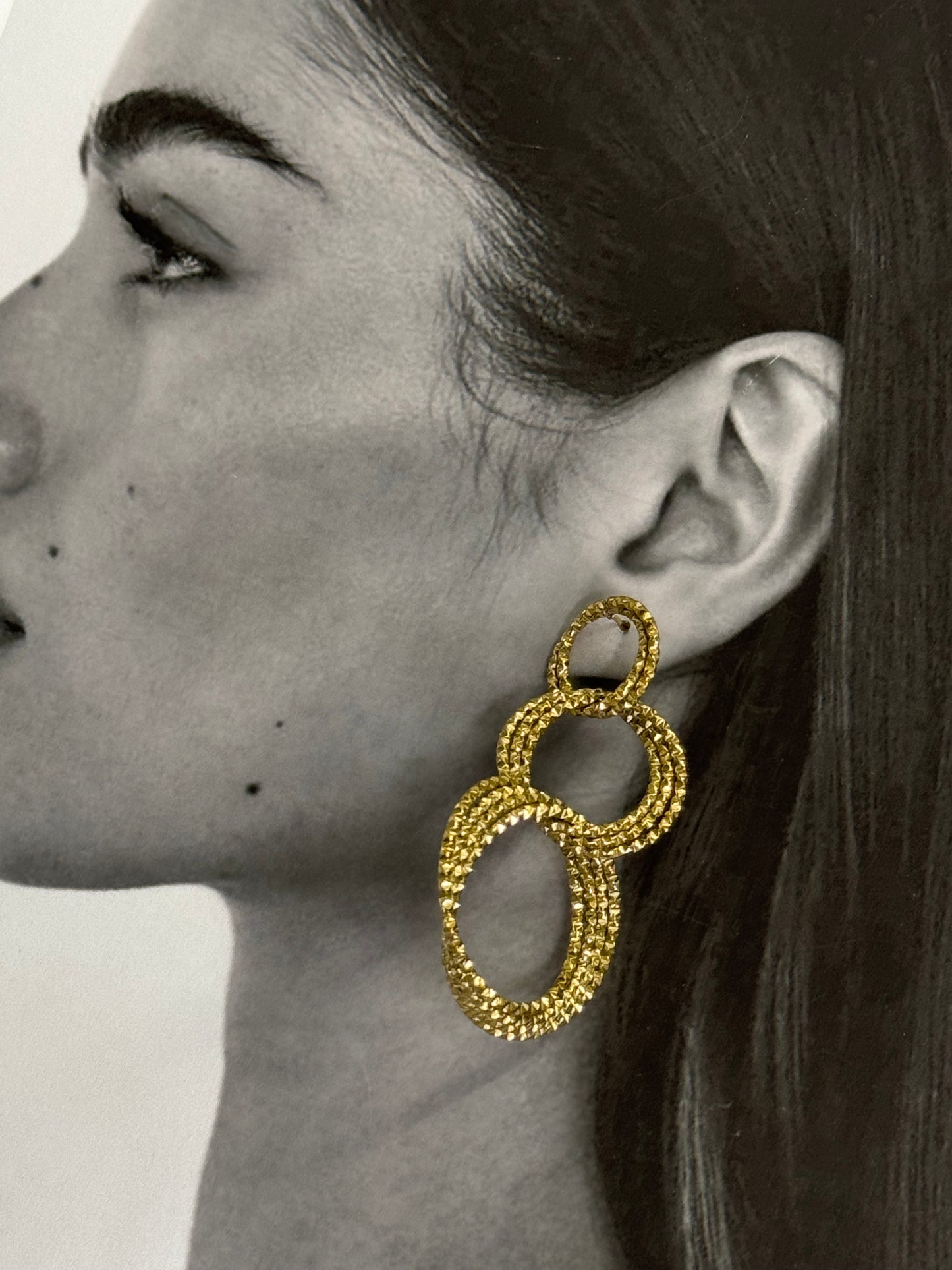 Infinity Spark - ατσάλινα σκουλαρίκια