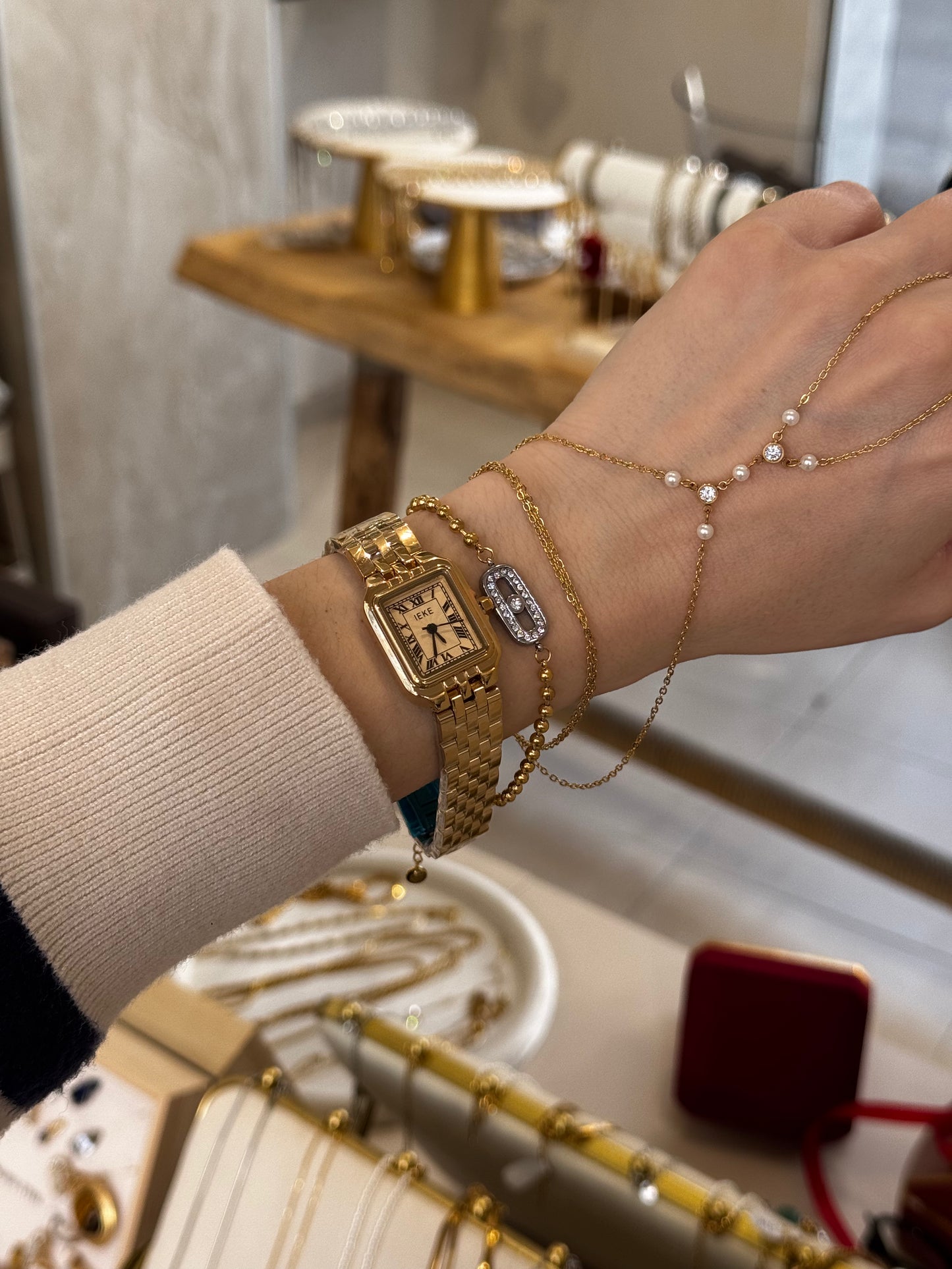 Grace All Gold – ρολόι premium stainless steel