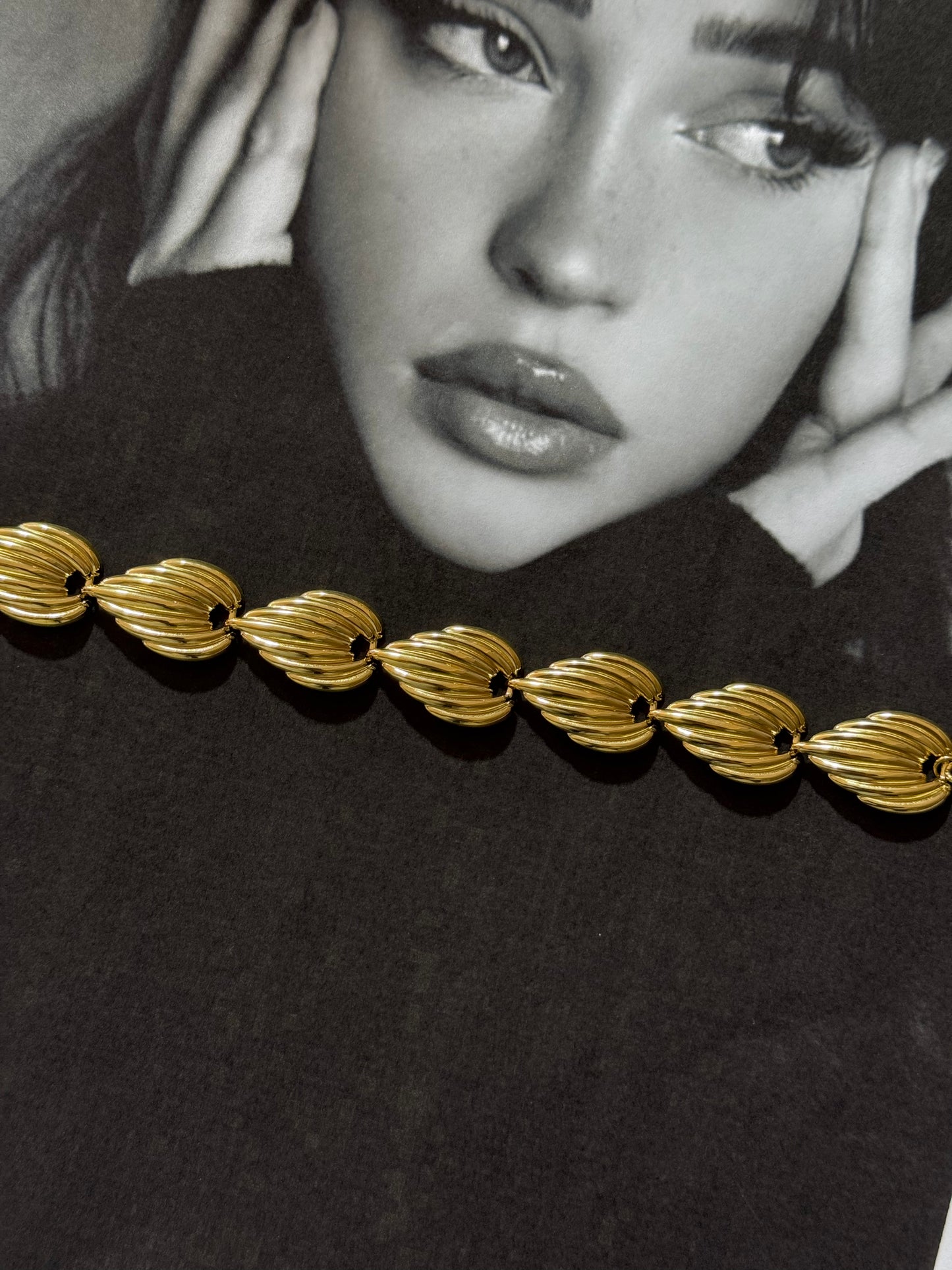 Odette Petals – βραχιόλι stainless steel