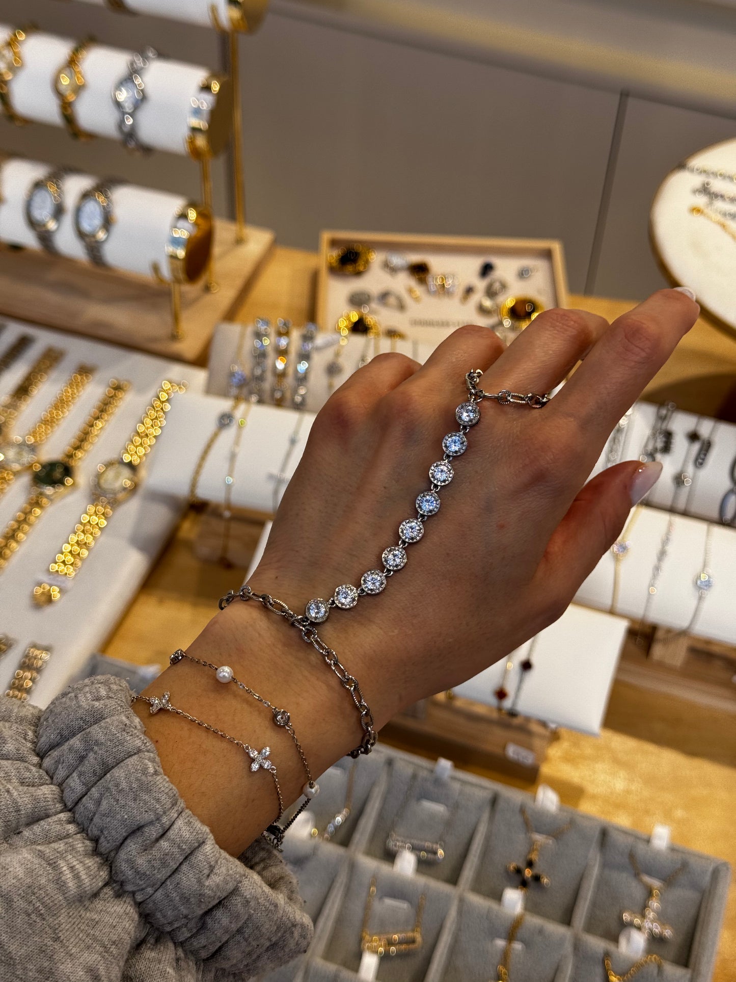 Diamond Row – Χειροποίητο Βραχιόλι designed by Kika