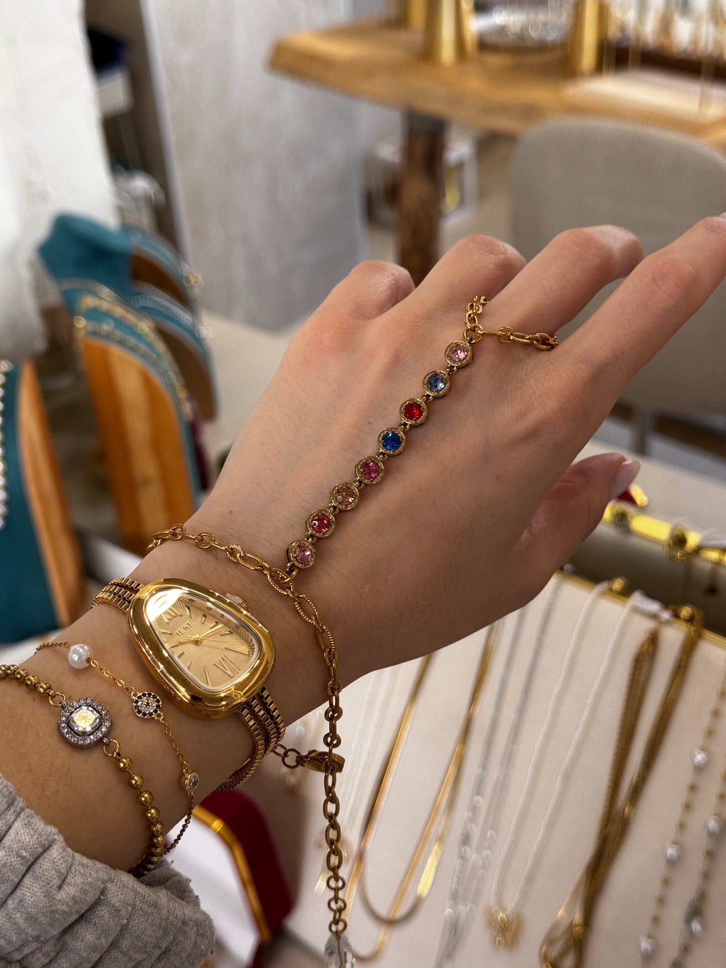 Rainbow – Χειροποίητο Βραχιόλι designed by Kika