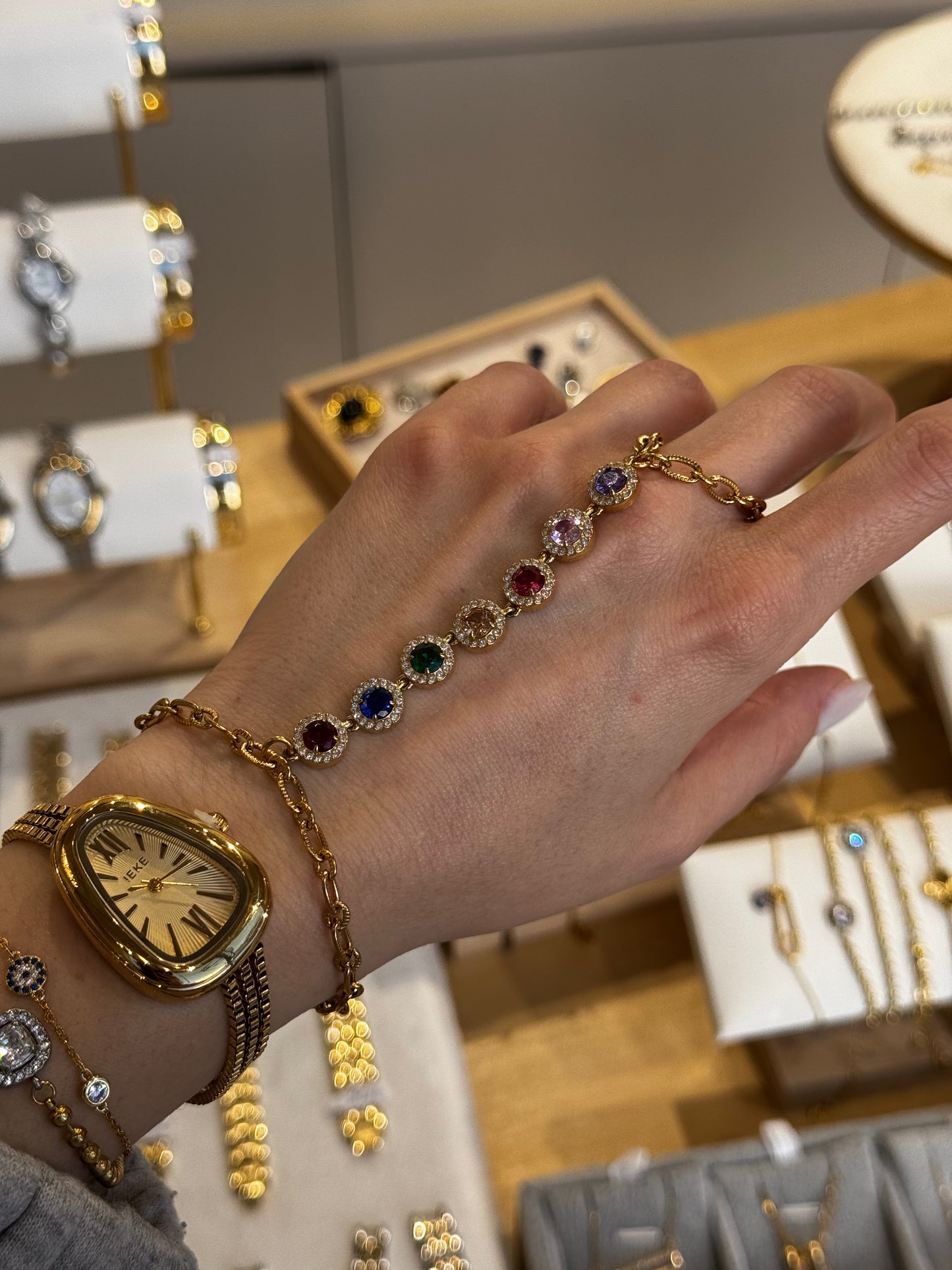 Amara Rainbow bracelet– Χειροποίητα κοσμήματα designed by Kika