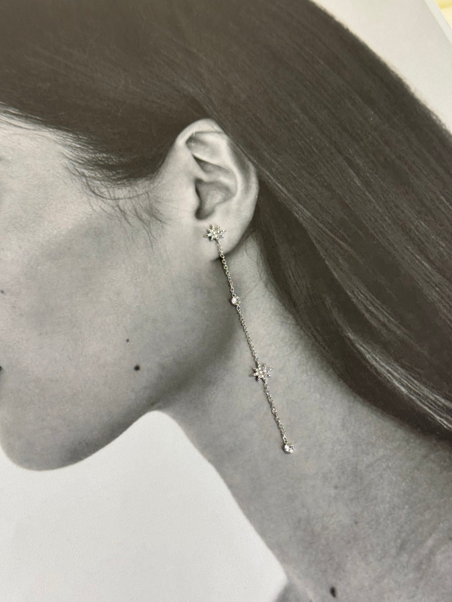 Stellar Drops - σκουλαρίκια stainless steel