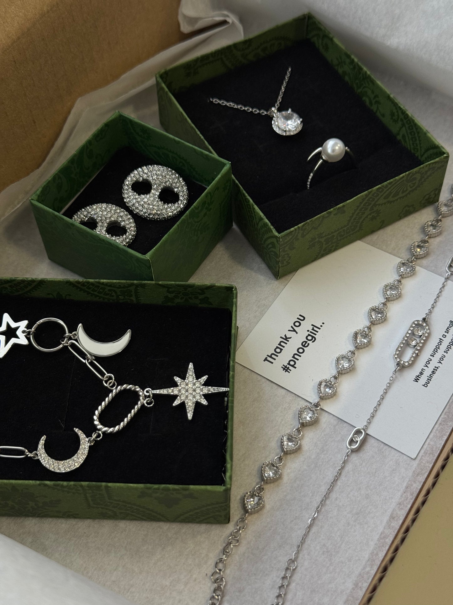 Viral Mystery box “Fall edition” 🍁 6 ατσάλινα κοσμήματα