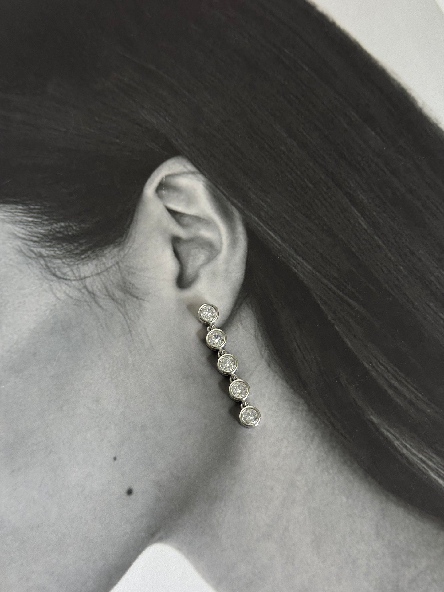 Solar Line - σκουλαρίκια stainless steel