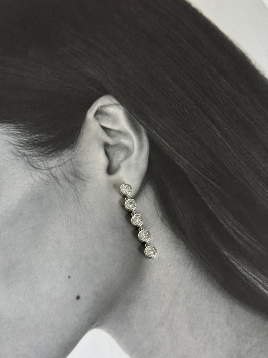 Solar Line - σκουλαρίκια stainless steel