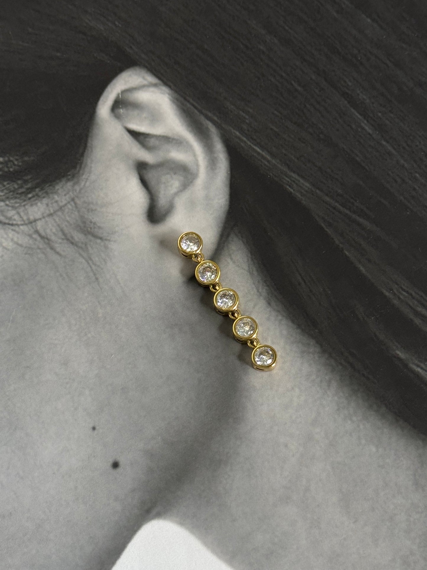 Solar Line - σκουλαρίκια stainless steel