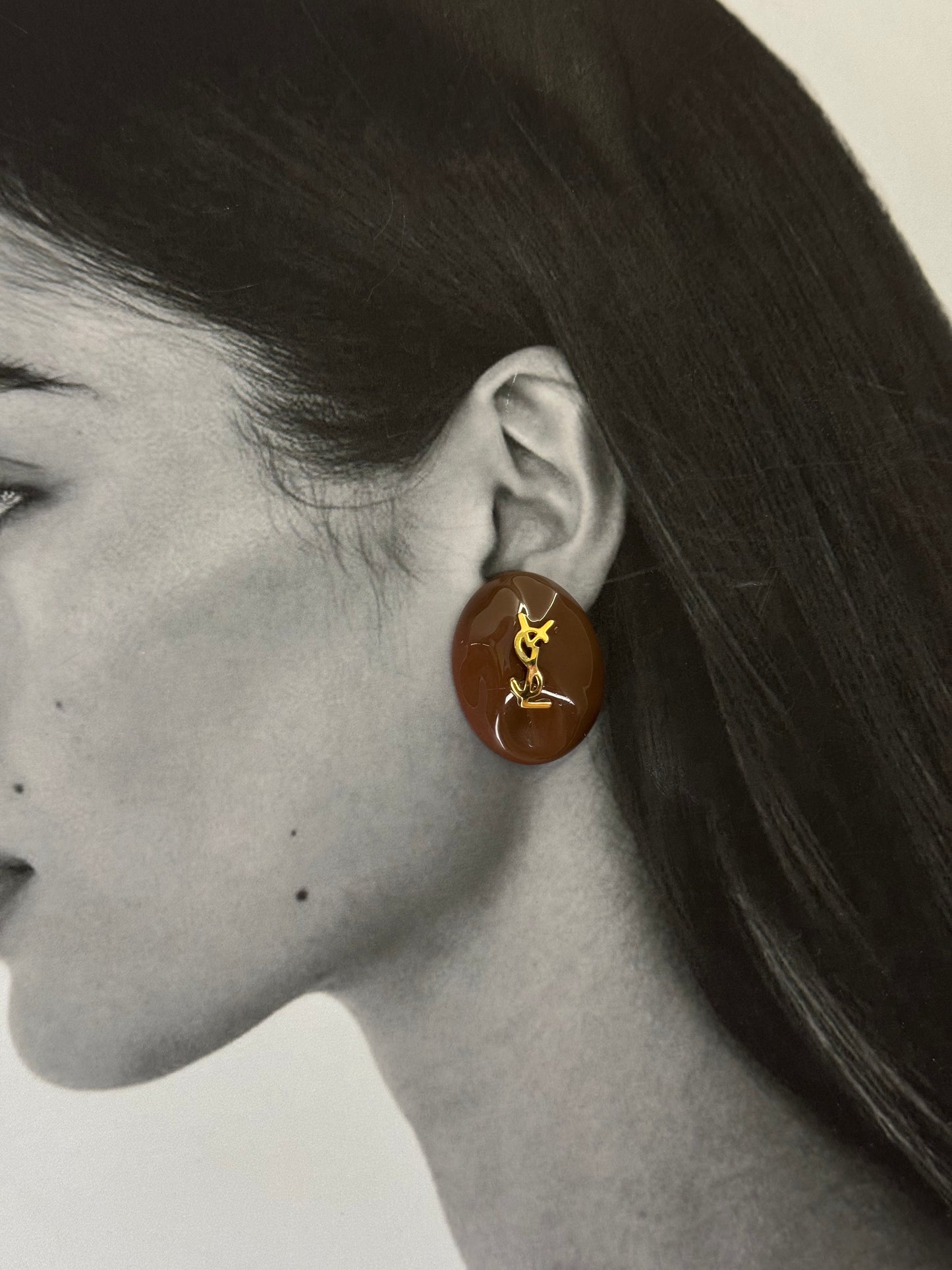 LUNAR ESSENCE-σκουλαρίκια από ανθεκτικό ορείχαλκο