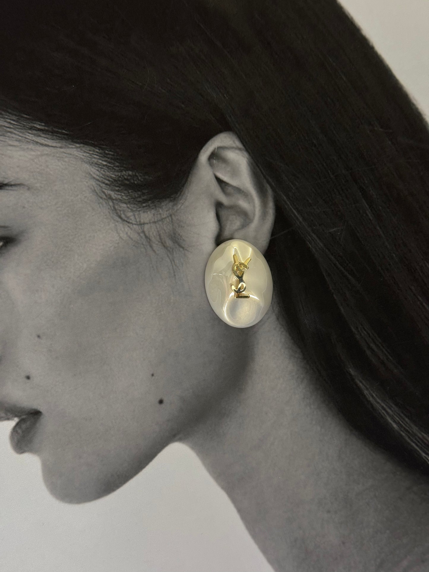 LUNAR ESSENCE-σκουλαρίκια από ανθεκτικό ορείχαλκο