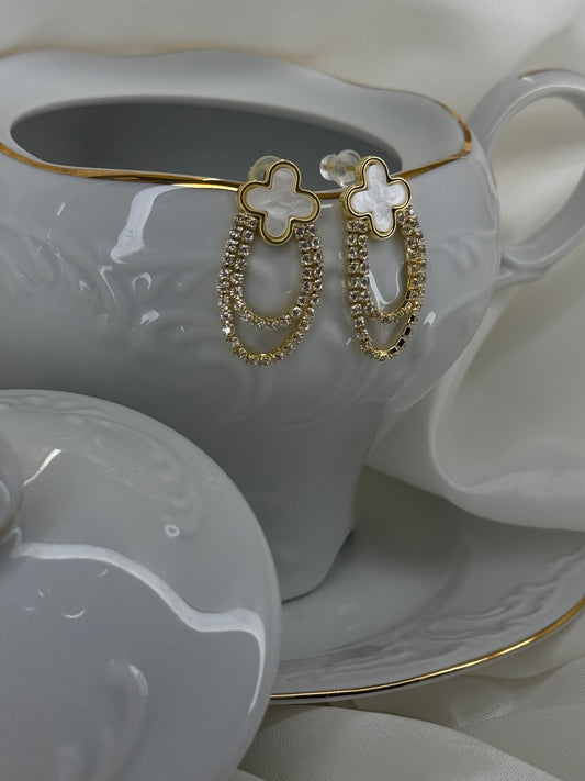 ELARA CHARM-σκουλαρίκια από ανθεκτικό ορείχαλκο