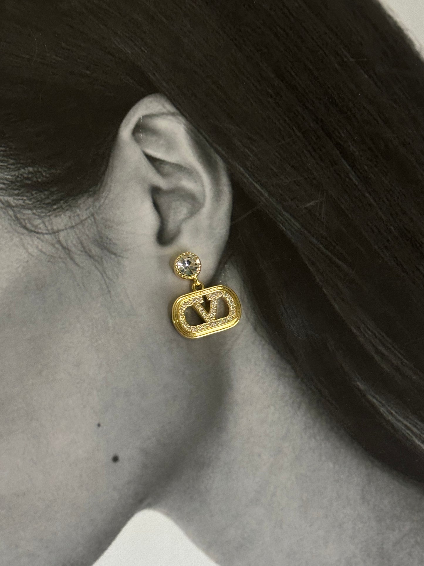 VELVET ICON-σκουλαρίκια από ανθεκτικό ορείχαλκο