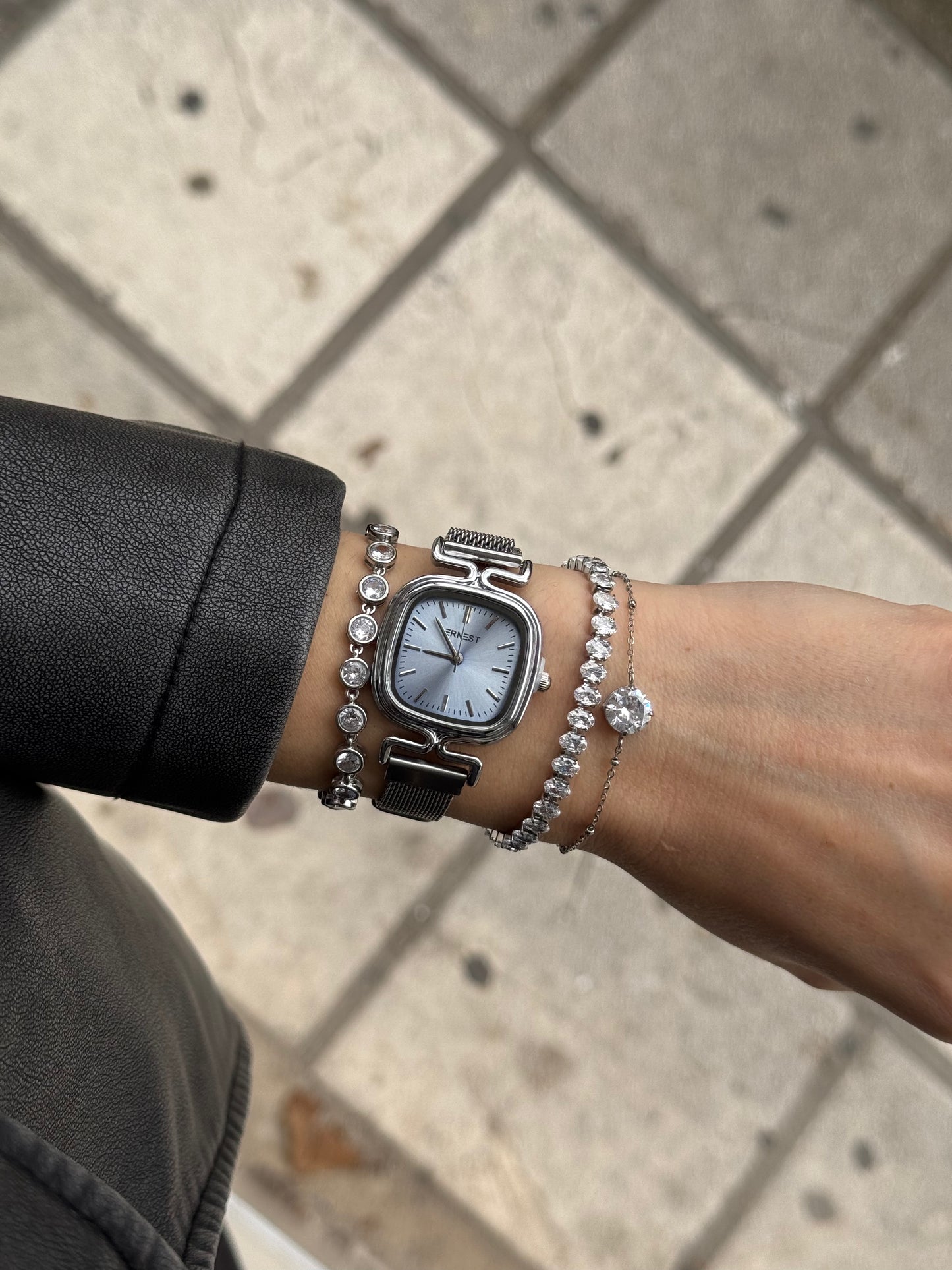 LUNA FRAME — Ρολόι Stainless Steel