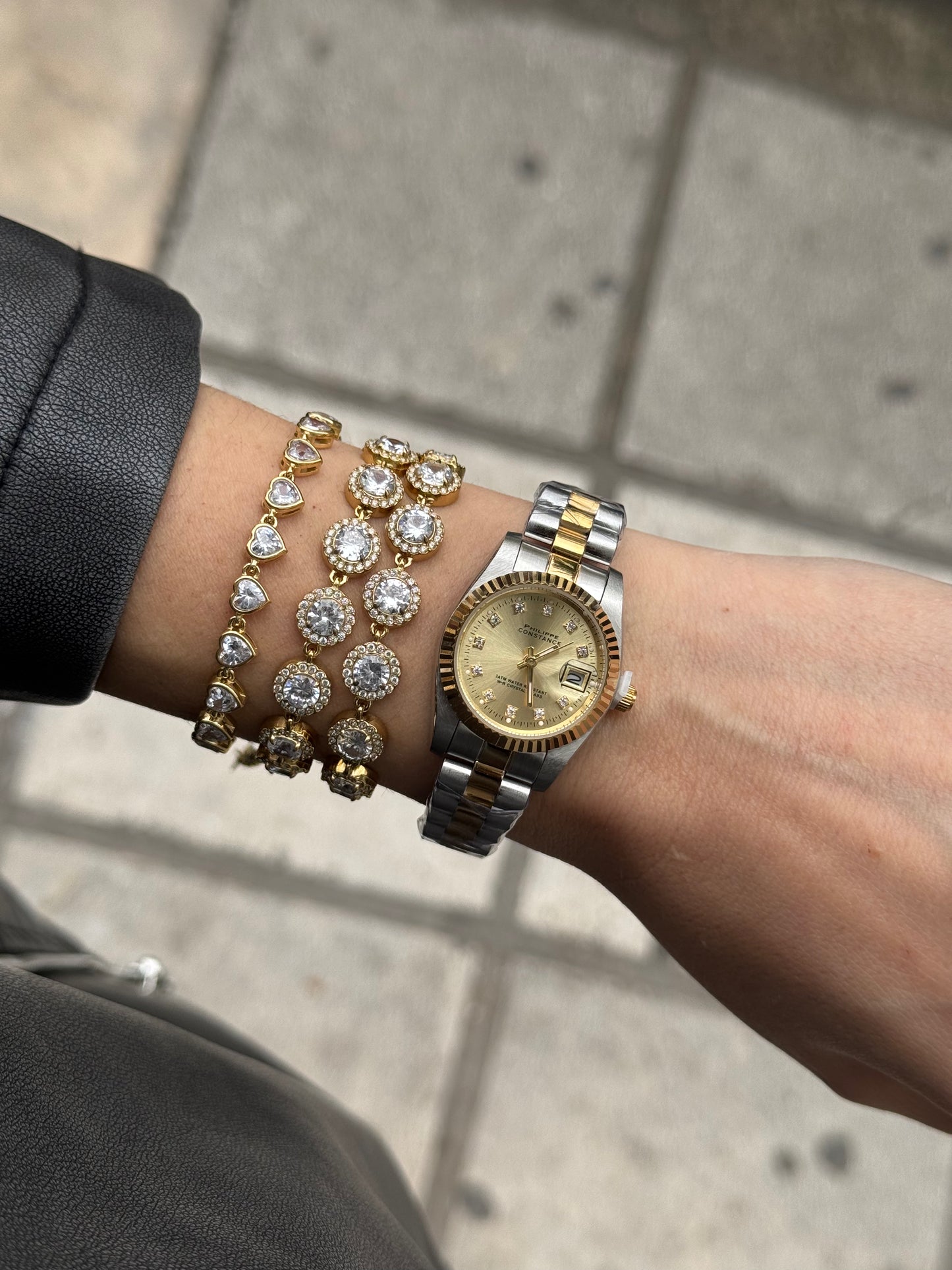 PARIS LUXE - Αδιάβροχο Premium Ρολόι Stainless Steel