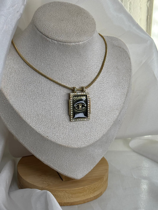 EYE OF AURUM — Κολιέ Stainless Steel