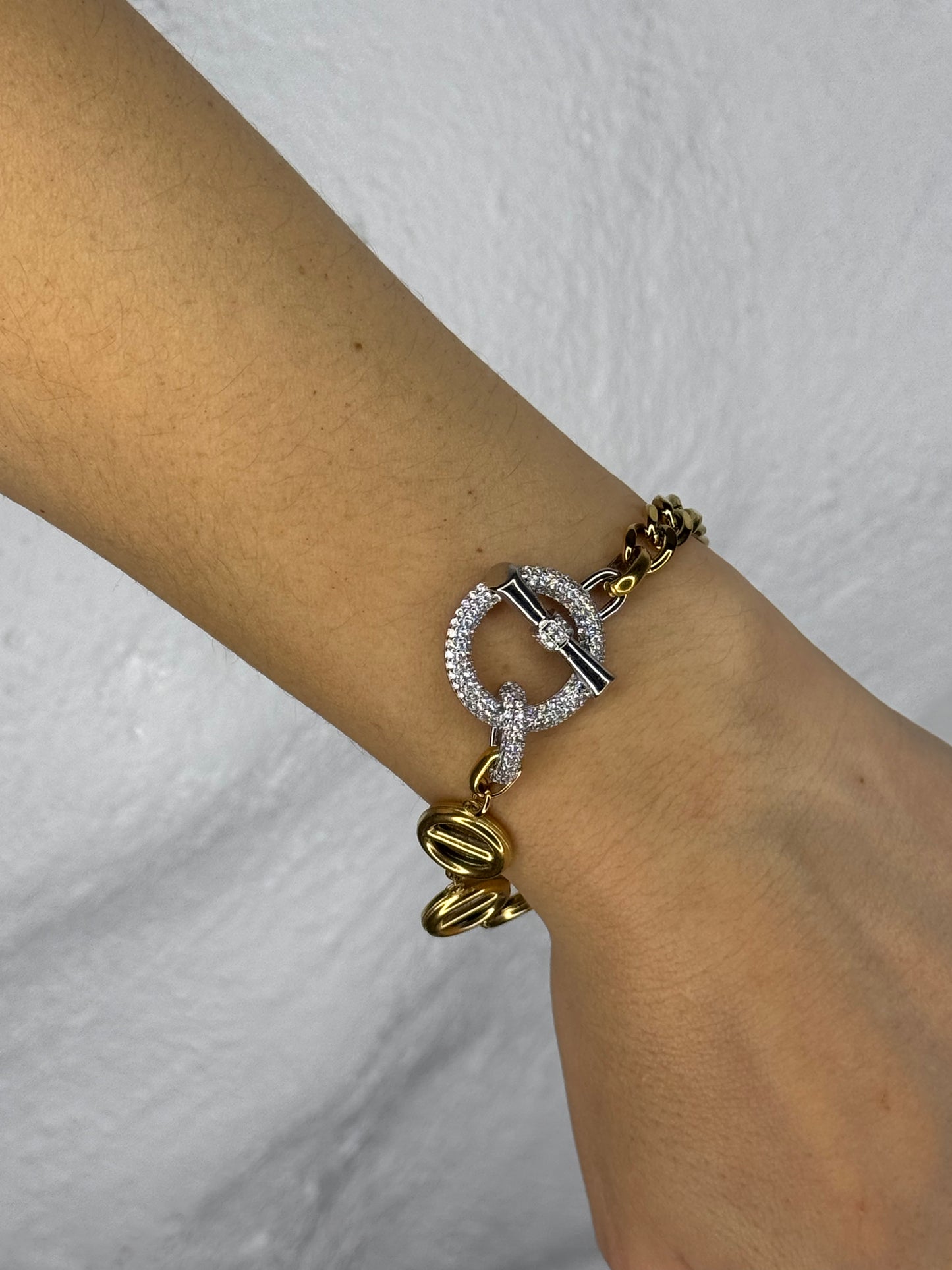 Luxe Buckle-βραχιόλι stainless steel