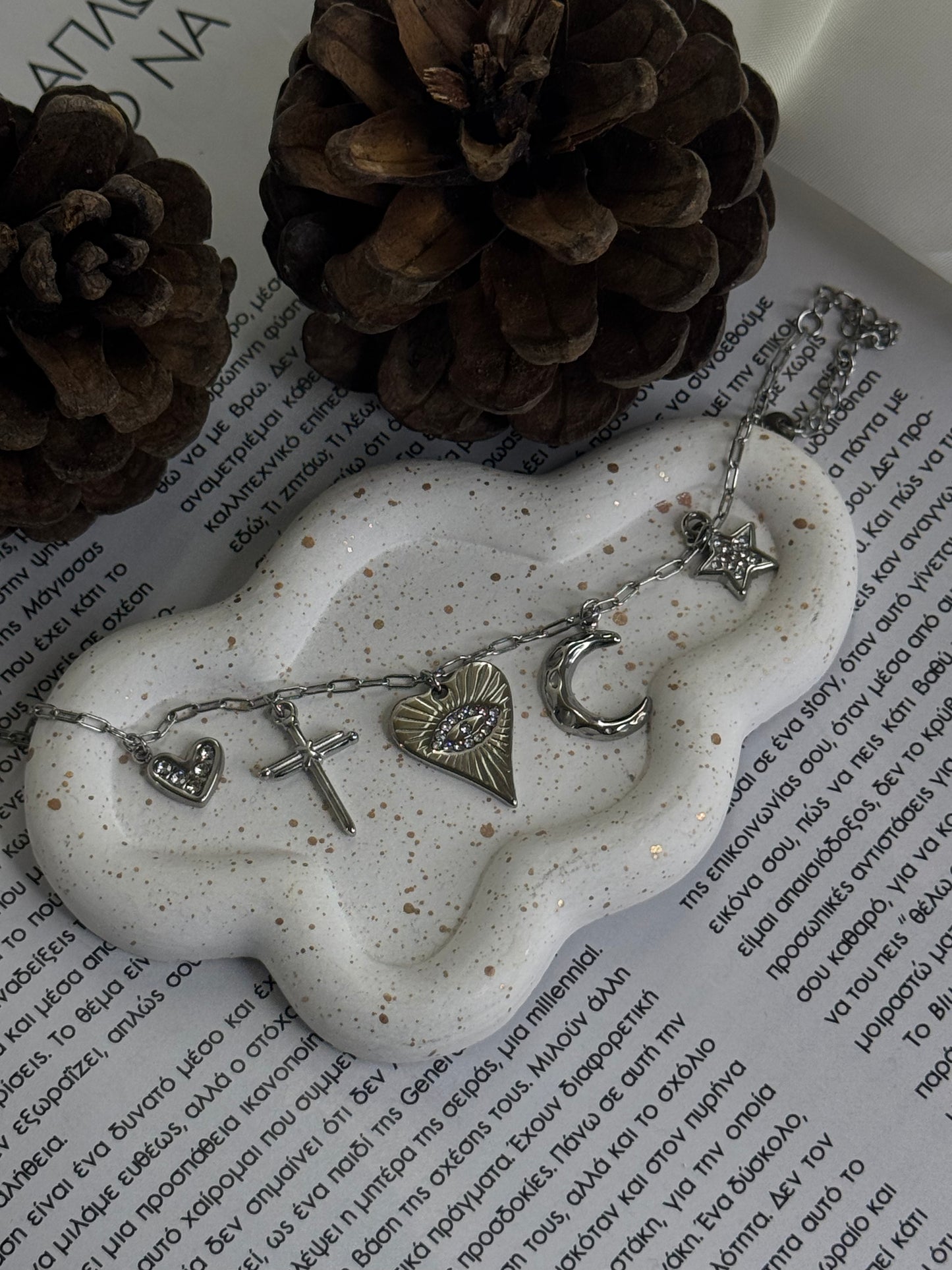 Mystic Heart-βραχιόλι stainless steel