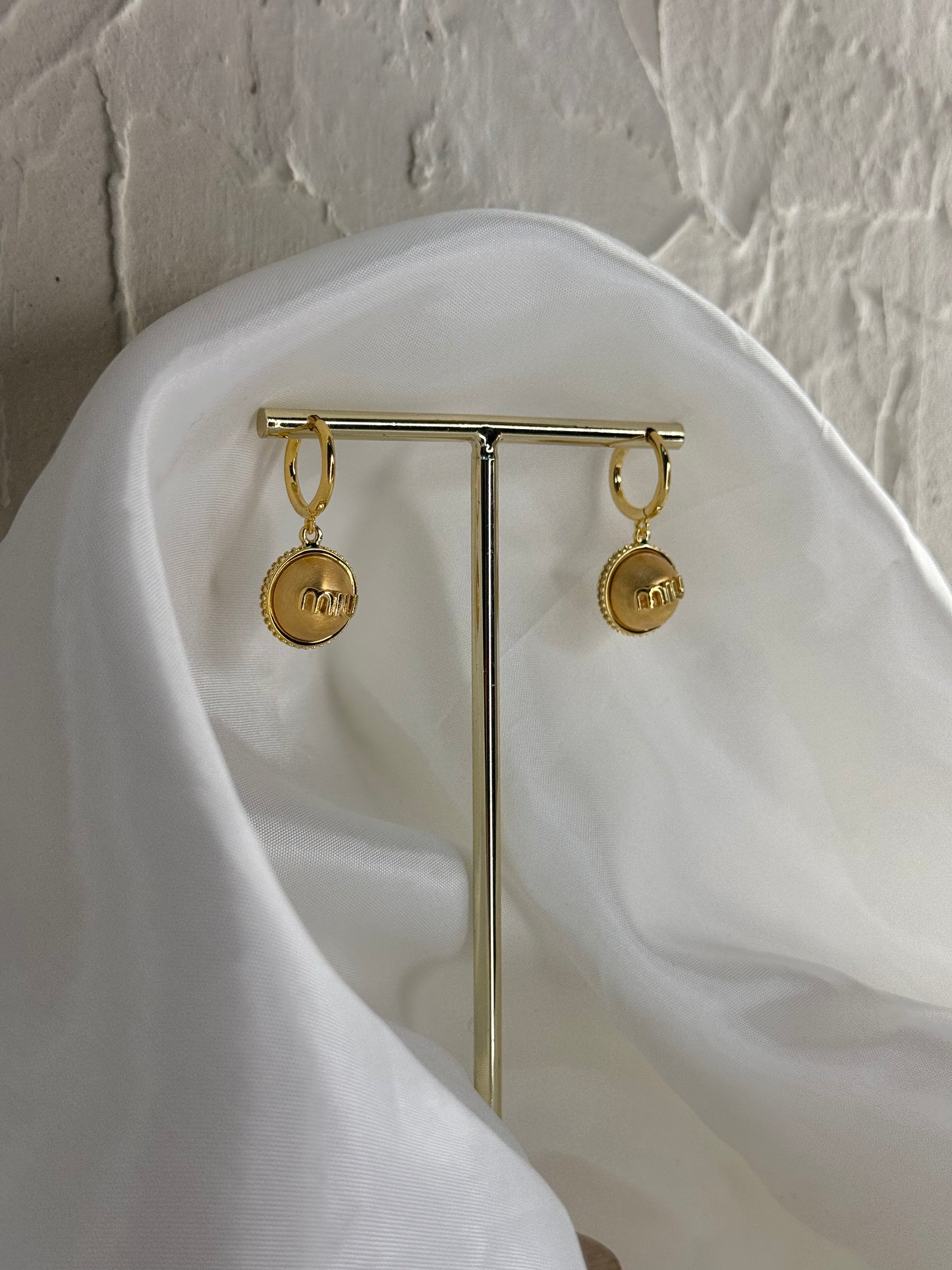 Serene Balance – σκουλαρίκια από ανθεκτικό ορείχαλκο