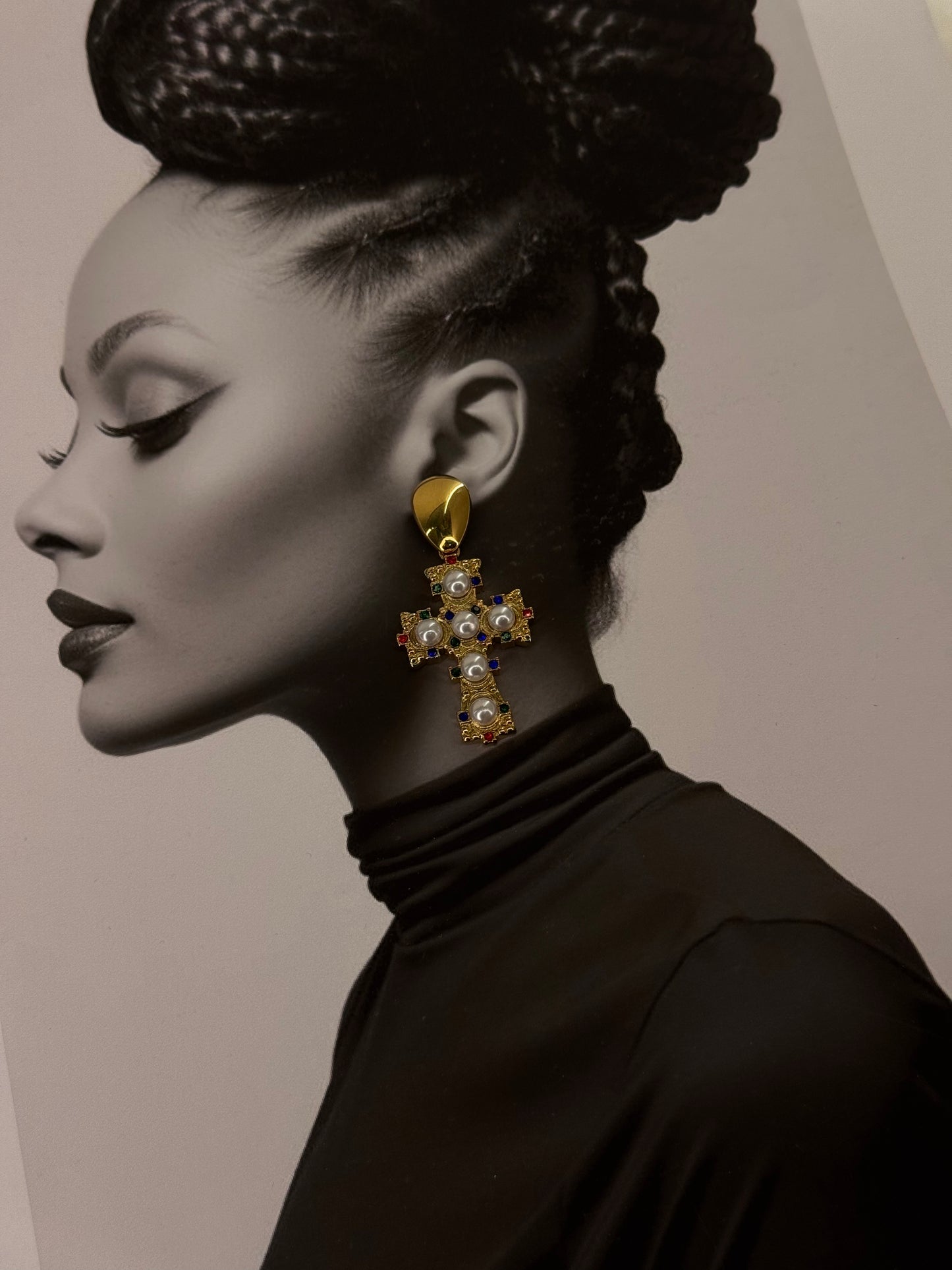 Regal Cross – Σκουλαρίκια Stainless Steel