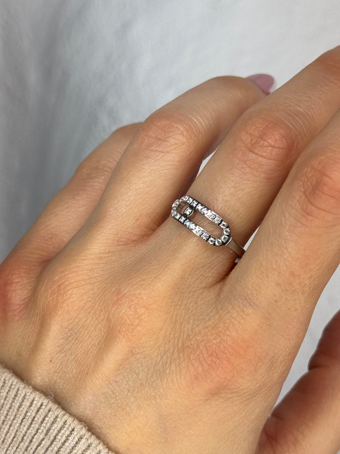 Halo Bond silver – δαχτυλίδι stainless steel