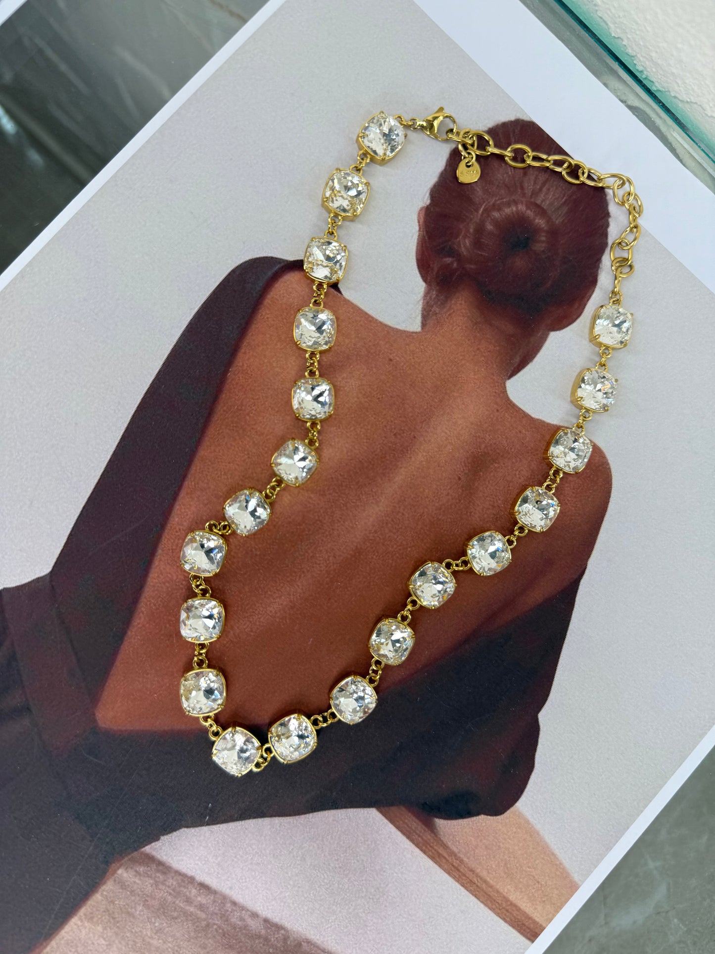 Crystal Royale – κολιέ stainless steel