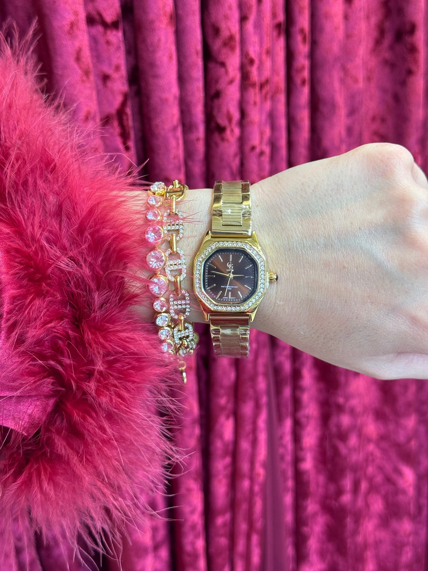 Cocoa Spark – ρολόι stainless steel luxury Christmas edition