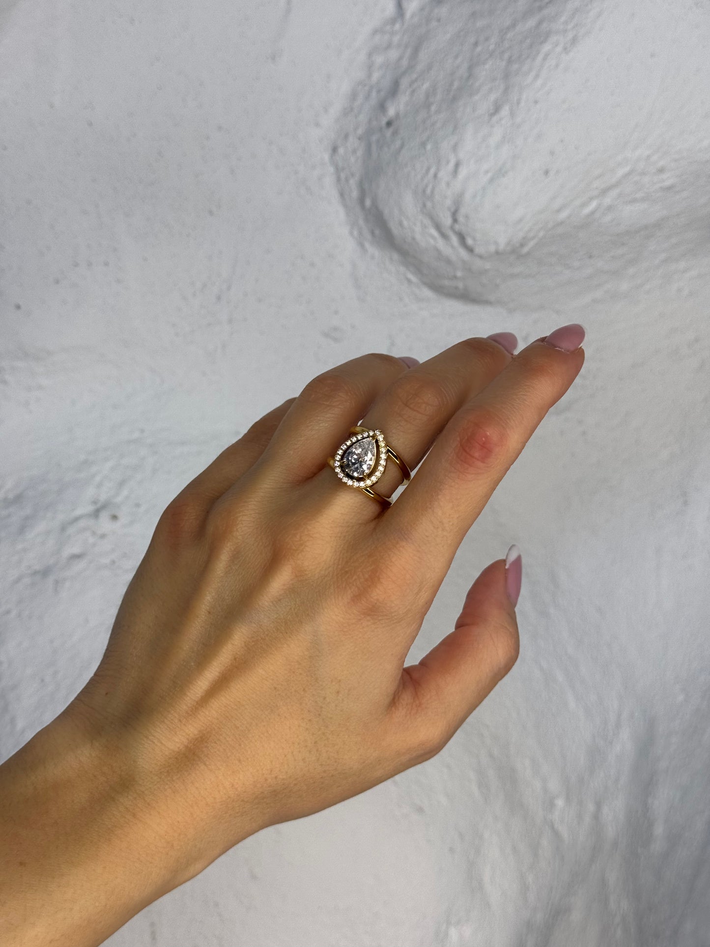 Luna Halo – δαχτυλίδι stainless steel