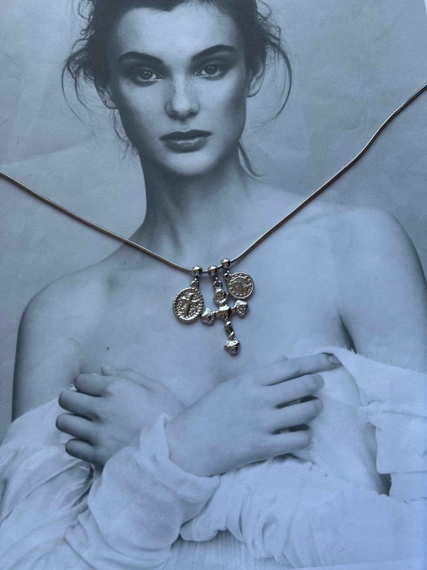 Baroque Charm – Κολιέ Stainless Steel