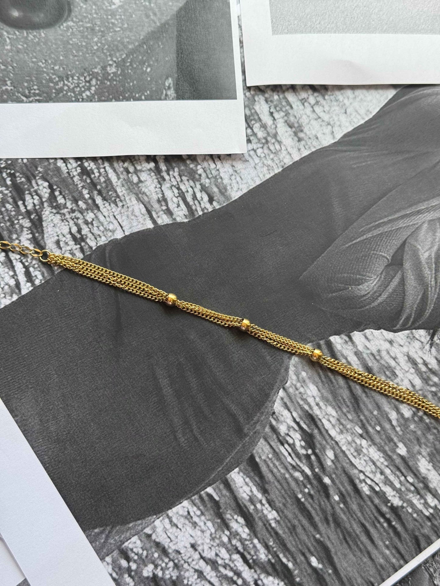 Triple Bead – κολιέ Stainless Steel