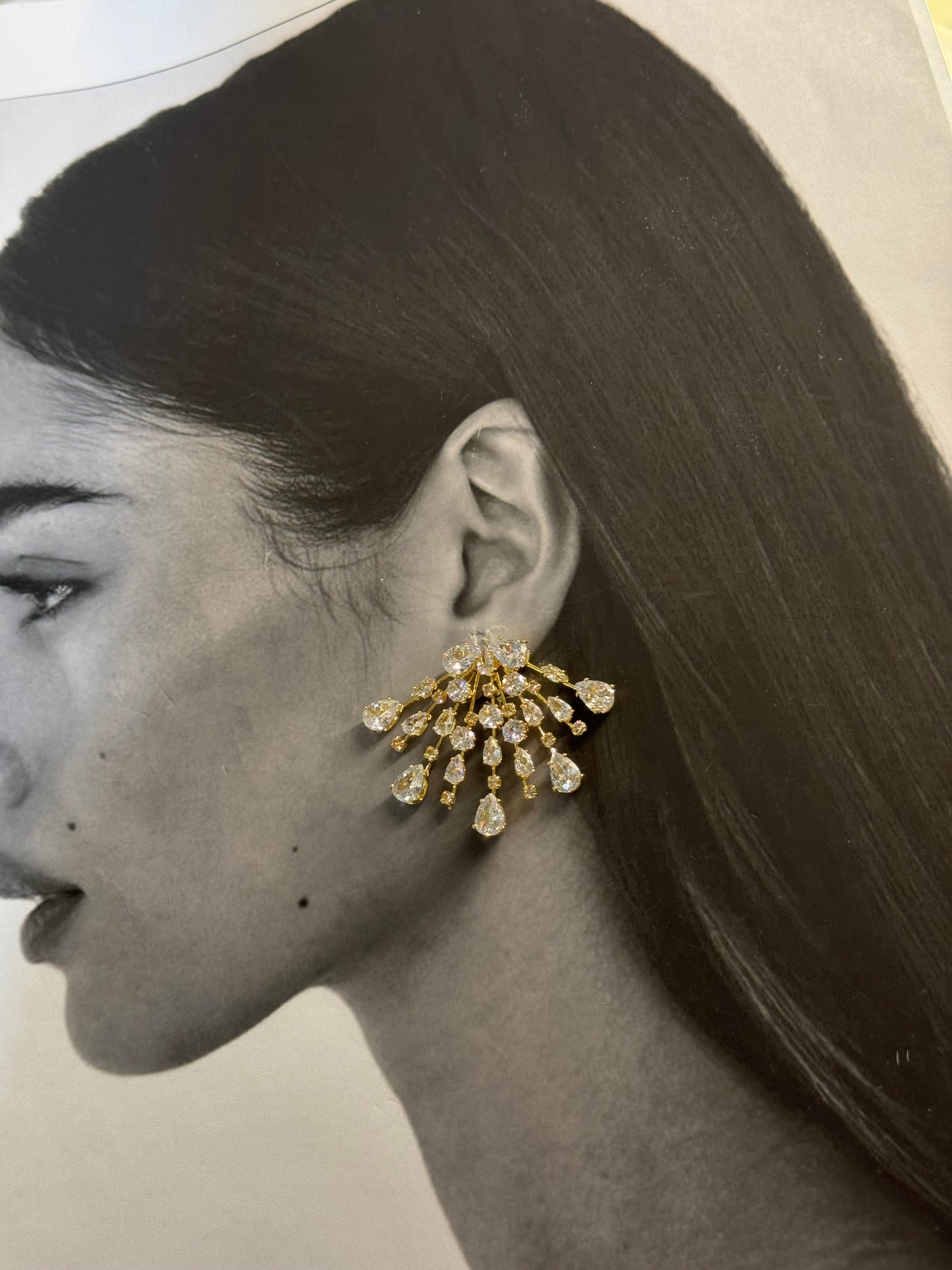 Royal Spark – σκουλαρίκια ανθεκτικός ορείχαλκος