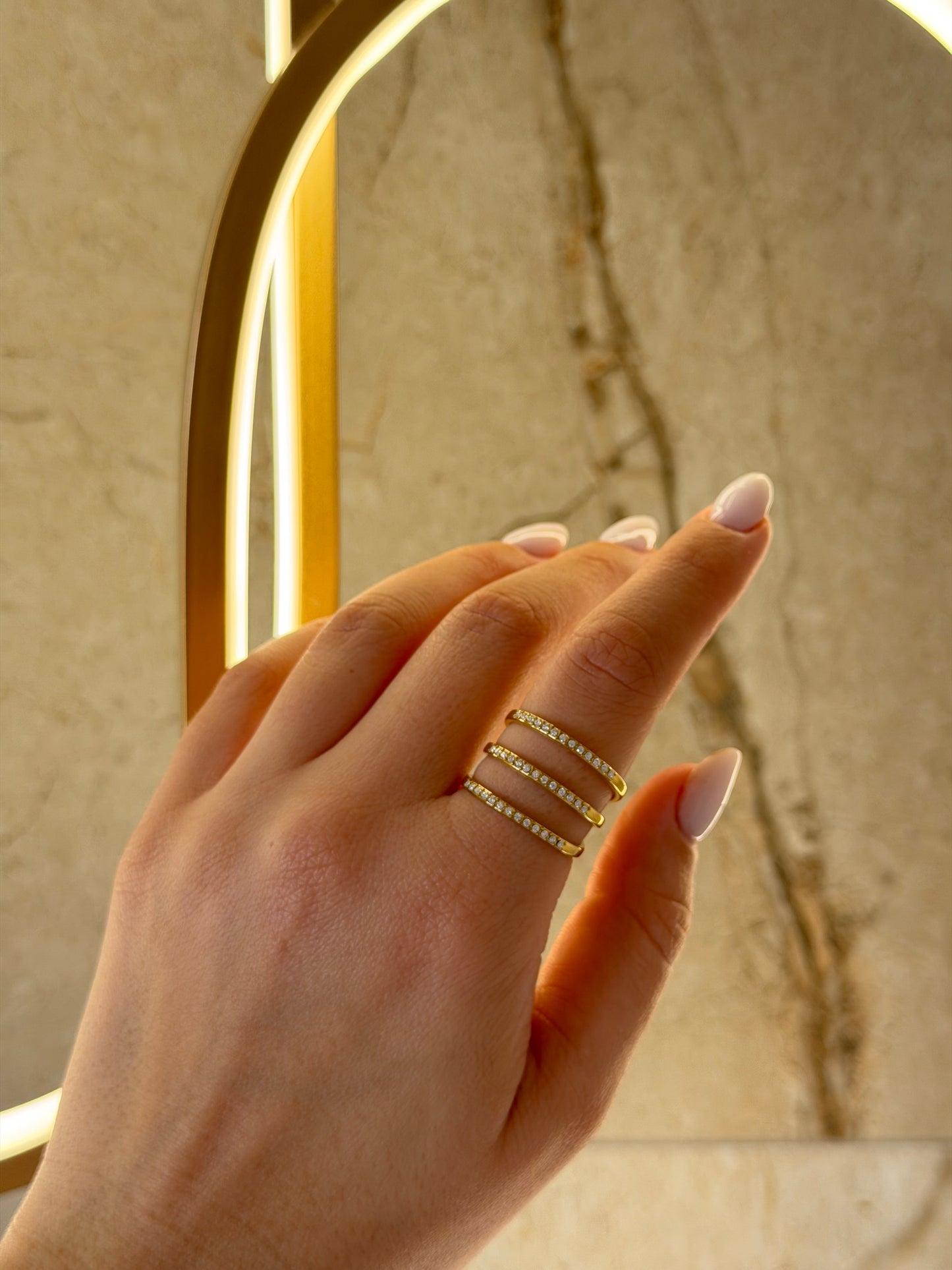 Triple Grace – δαχτυλίδι stainless steel