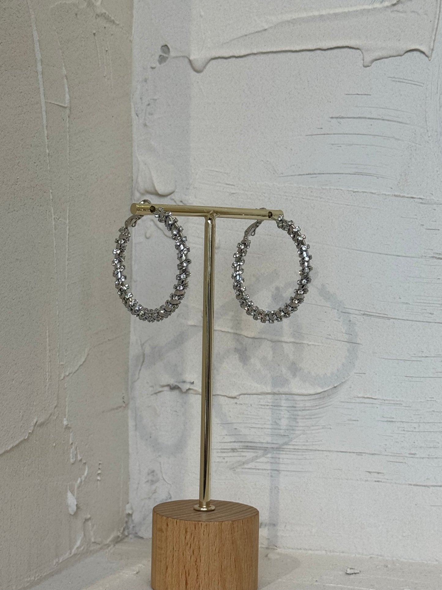 Luminé Circle – σκουλαρίκι ανθεκτικός ορείχαλκος