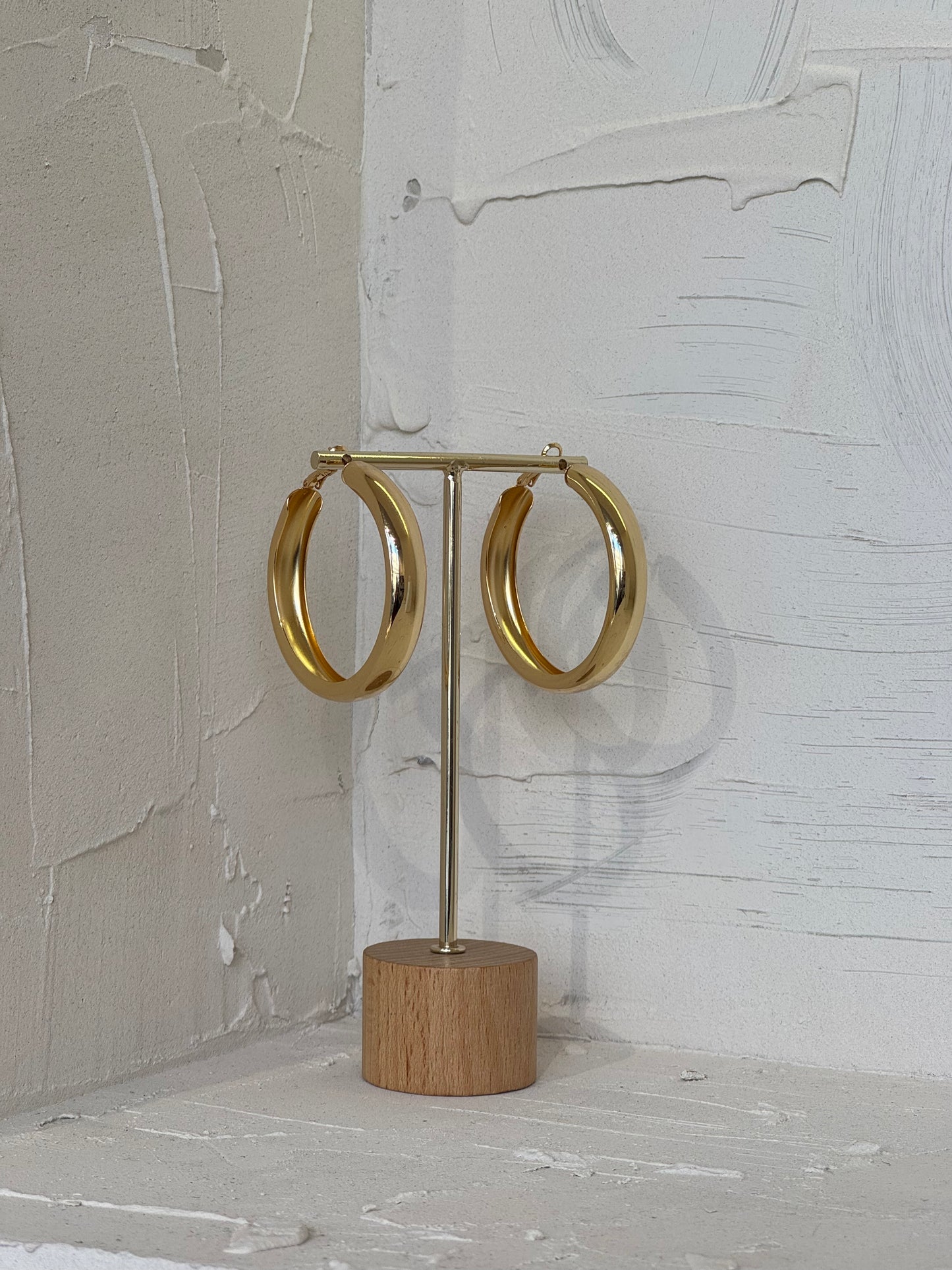 Royal Hoop – σκουλαρίκια ανθεκτικός ορείχαλκος