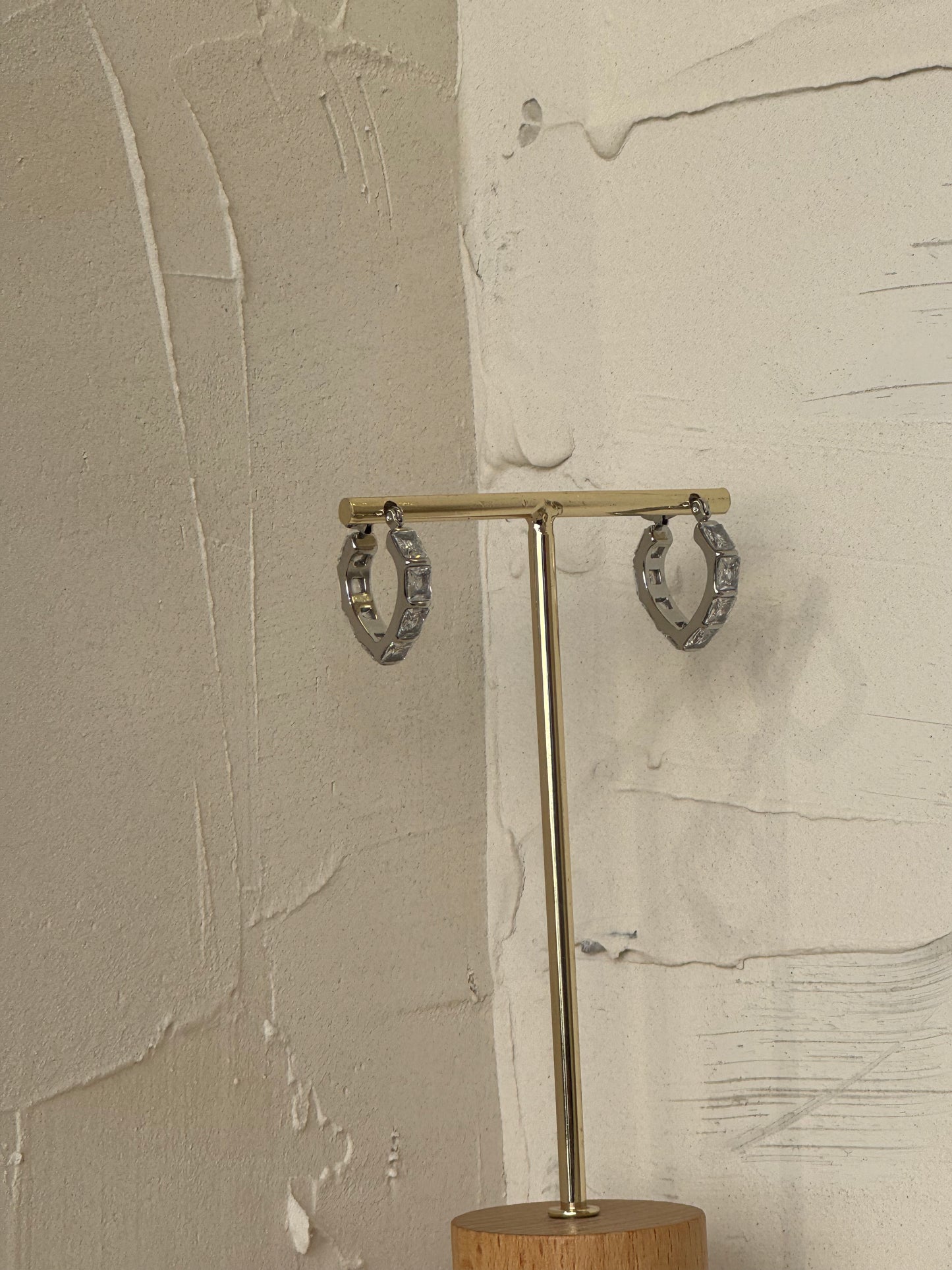 Heart Aura – σκουλαρίκια stainless steel