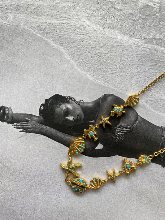 Turquoise Ocean- Stainless Steel