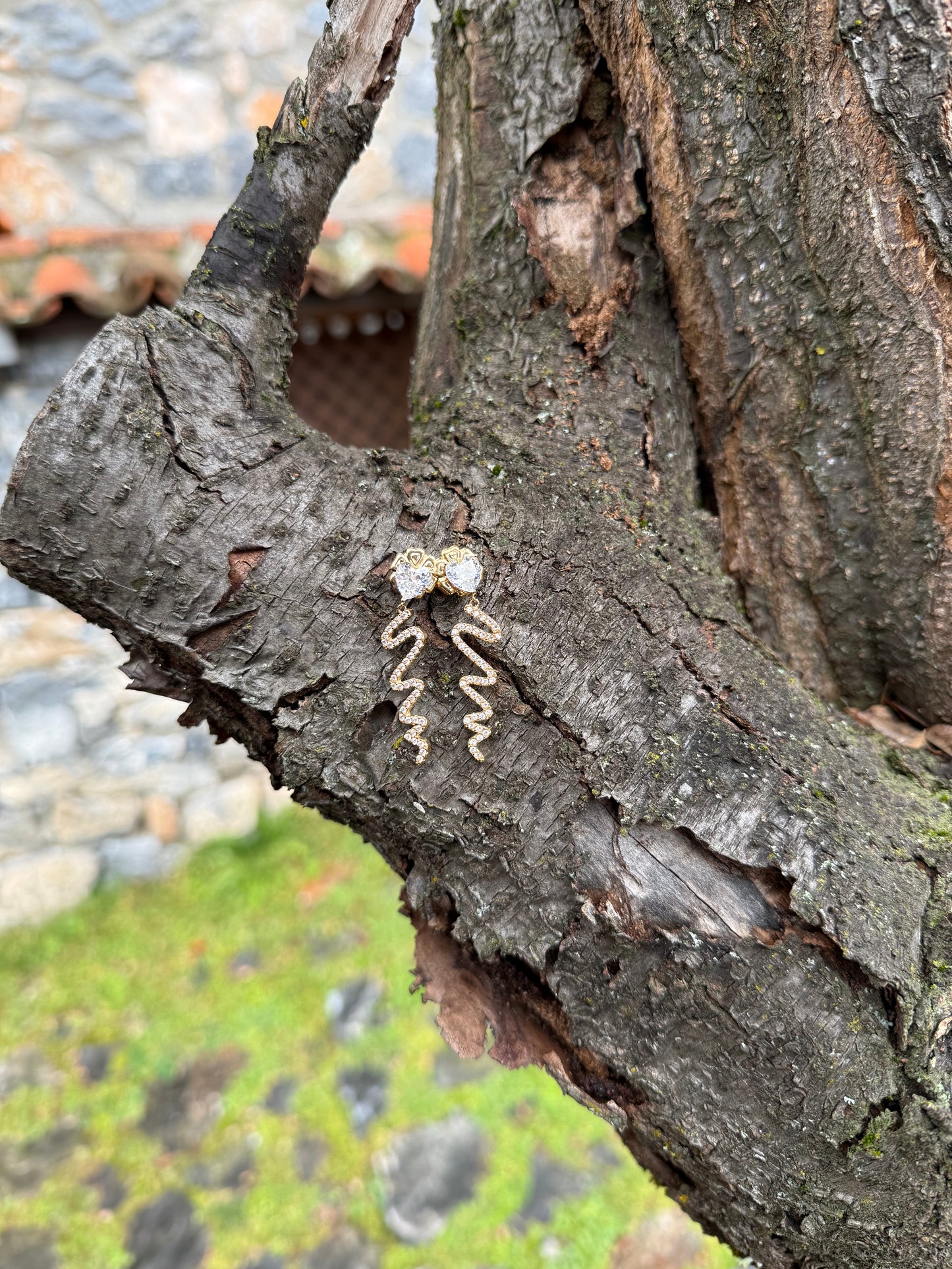 Love Note Drops – σκουλαρίκια ανθεκτικός ορείχαλκος