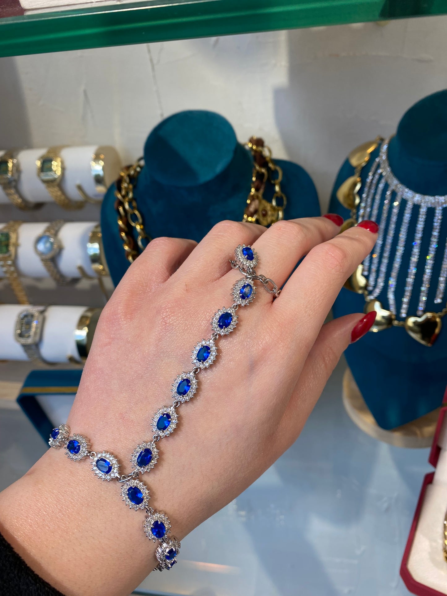 Imperial Blue - Χειροποίητο Βραχιόλι designed by Kika