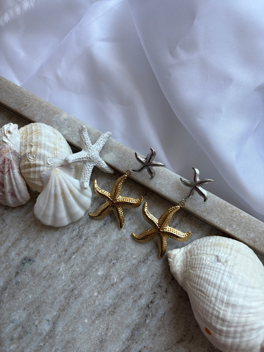 Starfish Drop Earrings