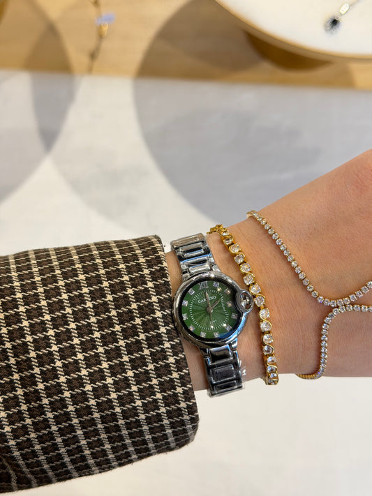 TimeZone Ατσάλινο ρολόι