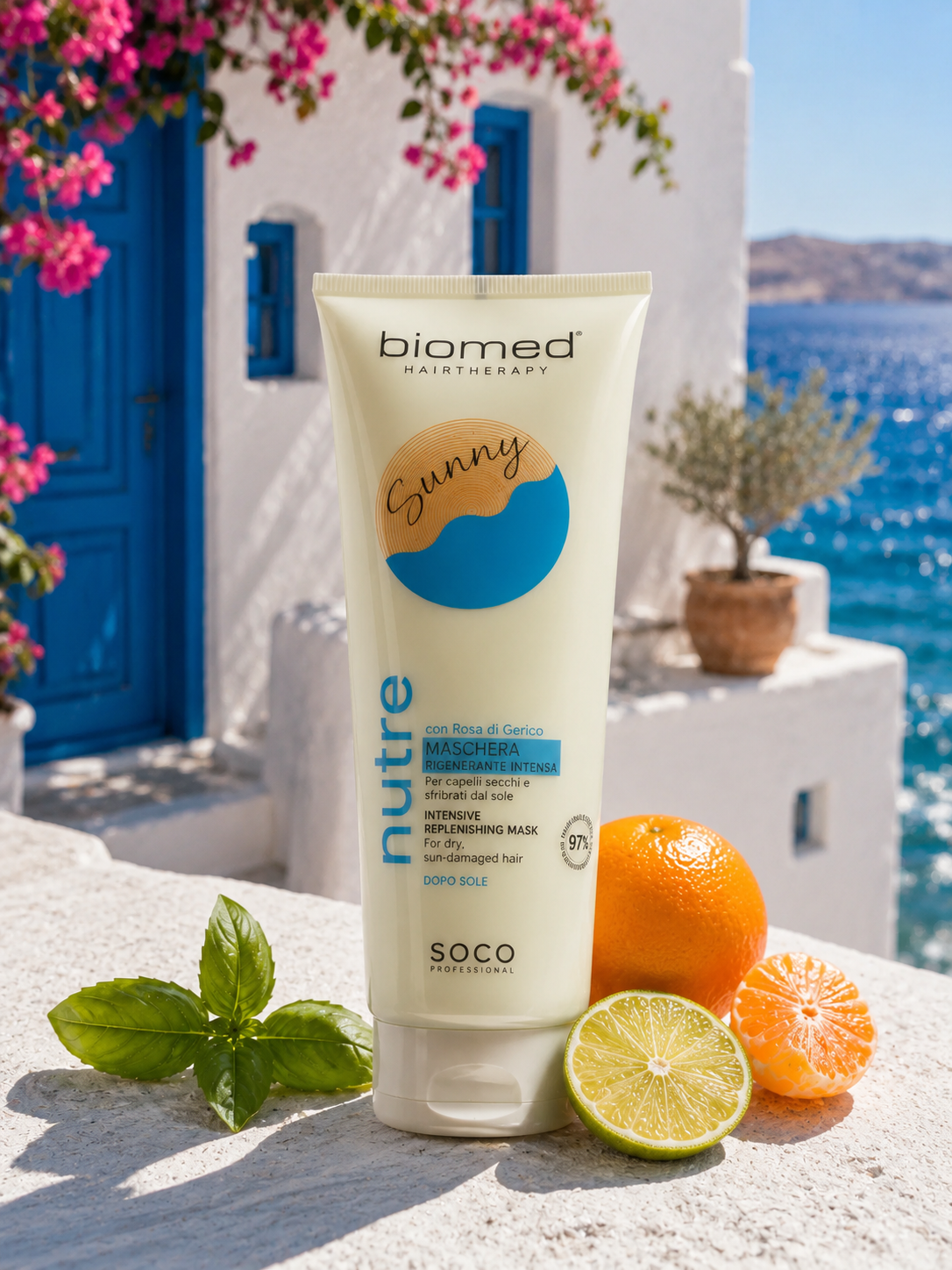 SUN-KISSED AFTER SUN HAIR MASK RITUALS – Επαγγελματική μάσκα αναδόμησης για μαλλιά ταλαιπωρημένα από ήλιο, θάλασσα & χλώριο | 250ml