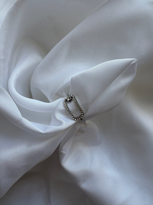 Timeless Sparkle Silver Ring