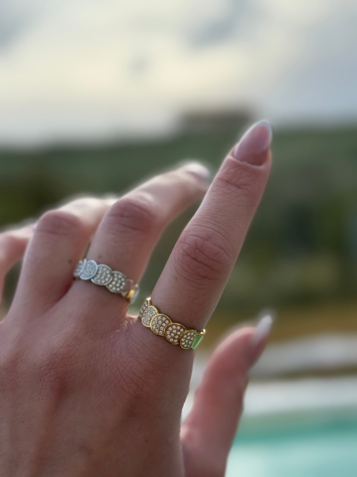 Sparkly Band – δαχτυλίδι stainless steel