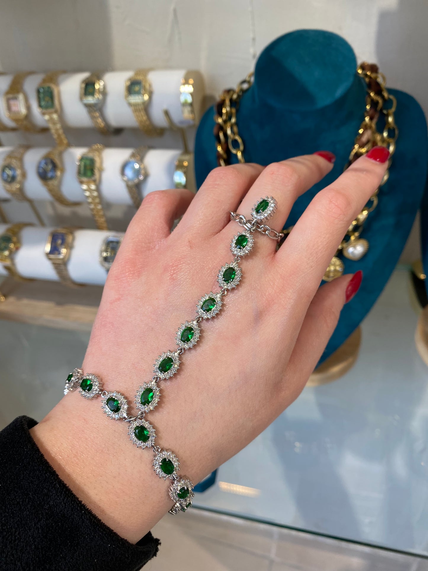 Emerald Queen - Χειροποίητο Βραχιόλι designed by Kika