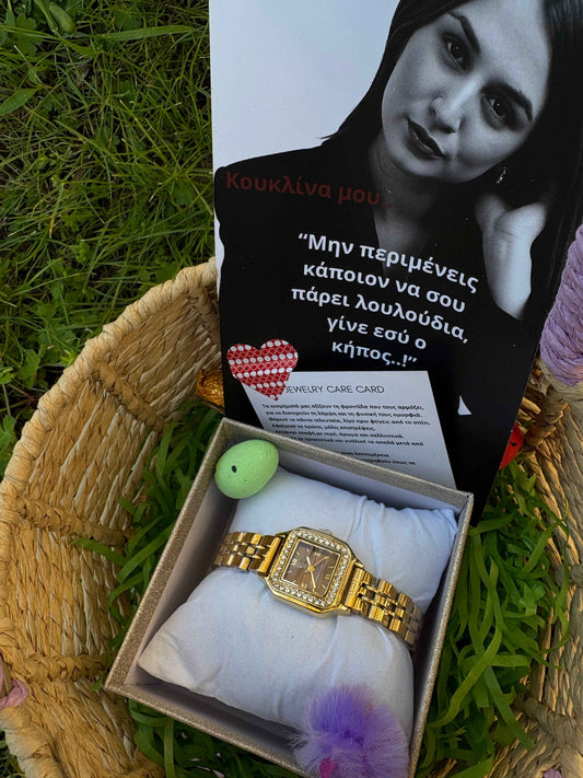 Gold bunny box ✨🌺