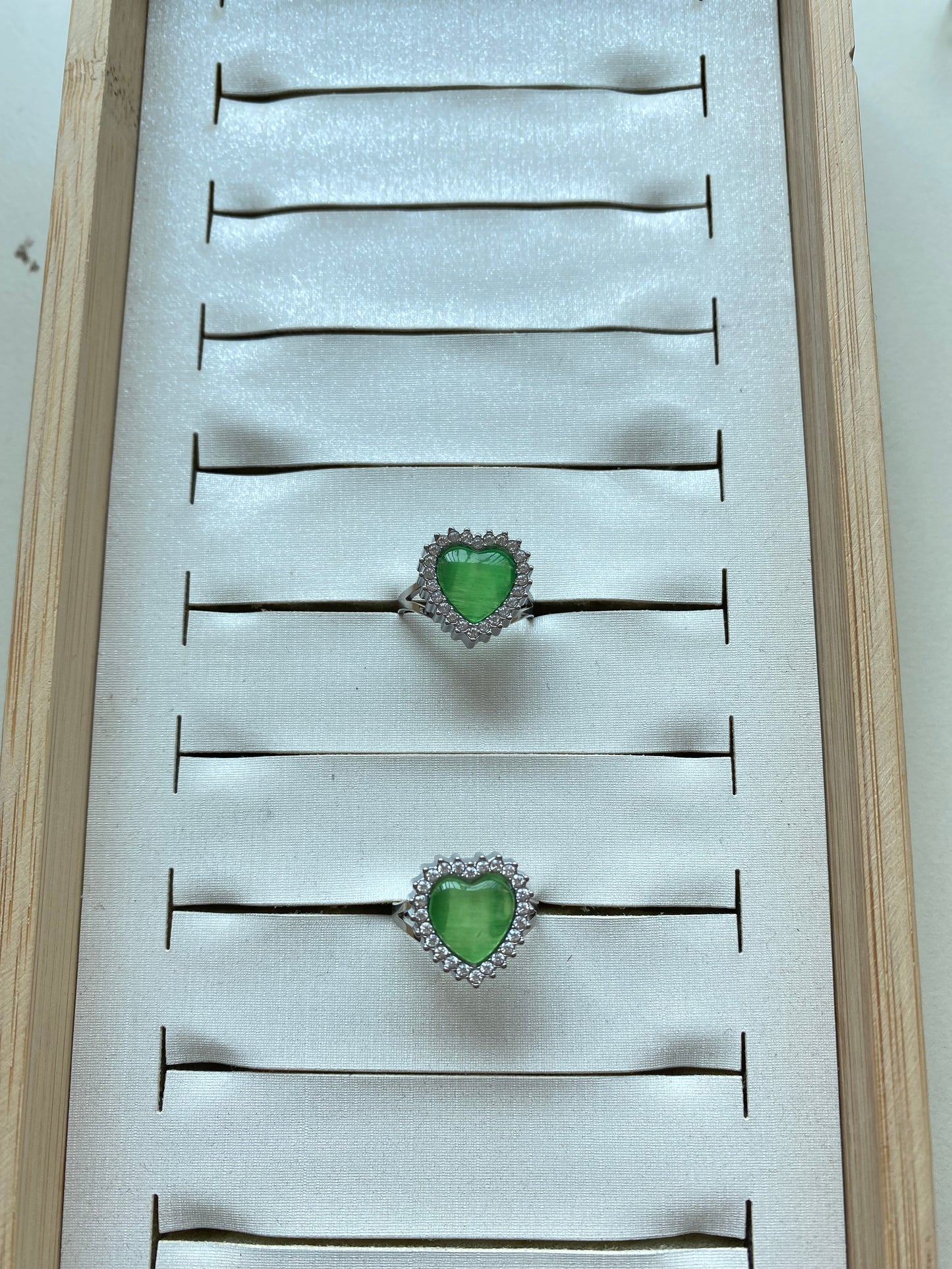 “Sun-kissed green”