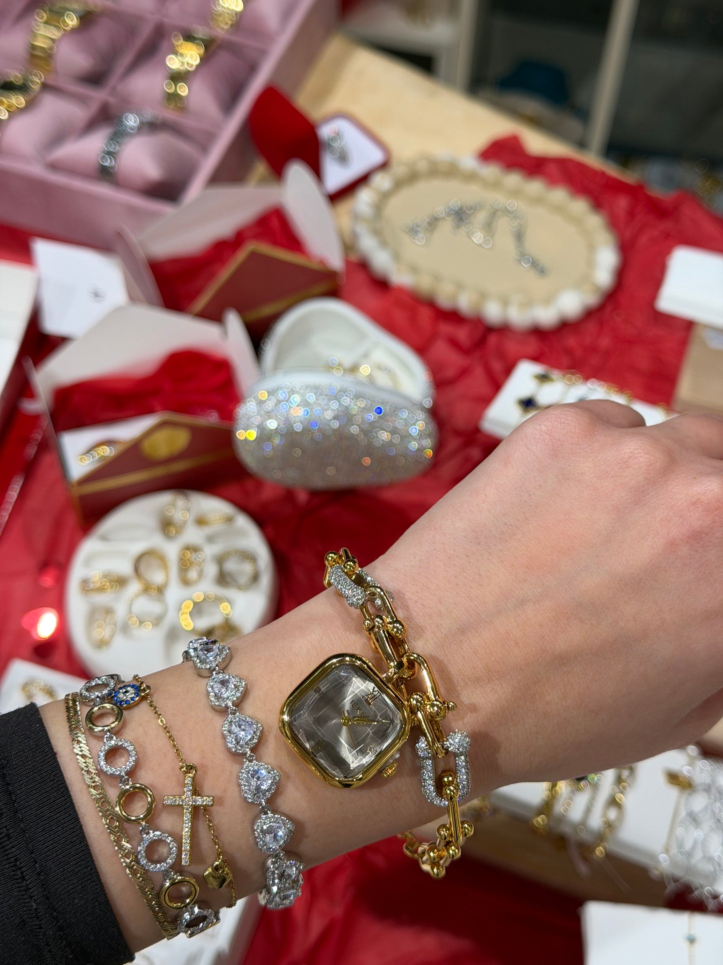 Jupiter Gold Watch 🪐 waterproof premium stainless steel watch